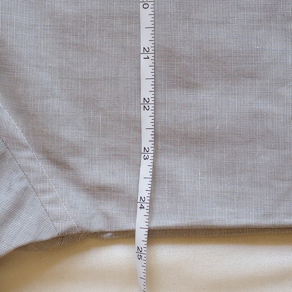 Van Heusen 417 Authentic Shirtwear Half Sleeve Button Down Shirt 16.5 - 50off3 - Picture 6 of 7